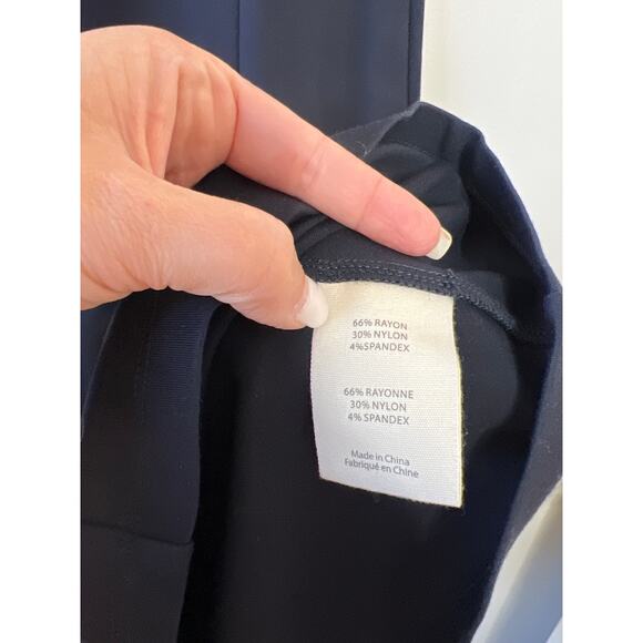 NEW L'Agence Bisous Sleeveless Scoop Neck Midi Dress Women's Midnight Size: XS - Picture 5 of 8